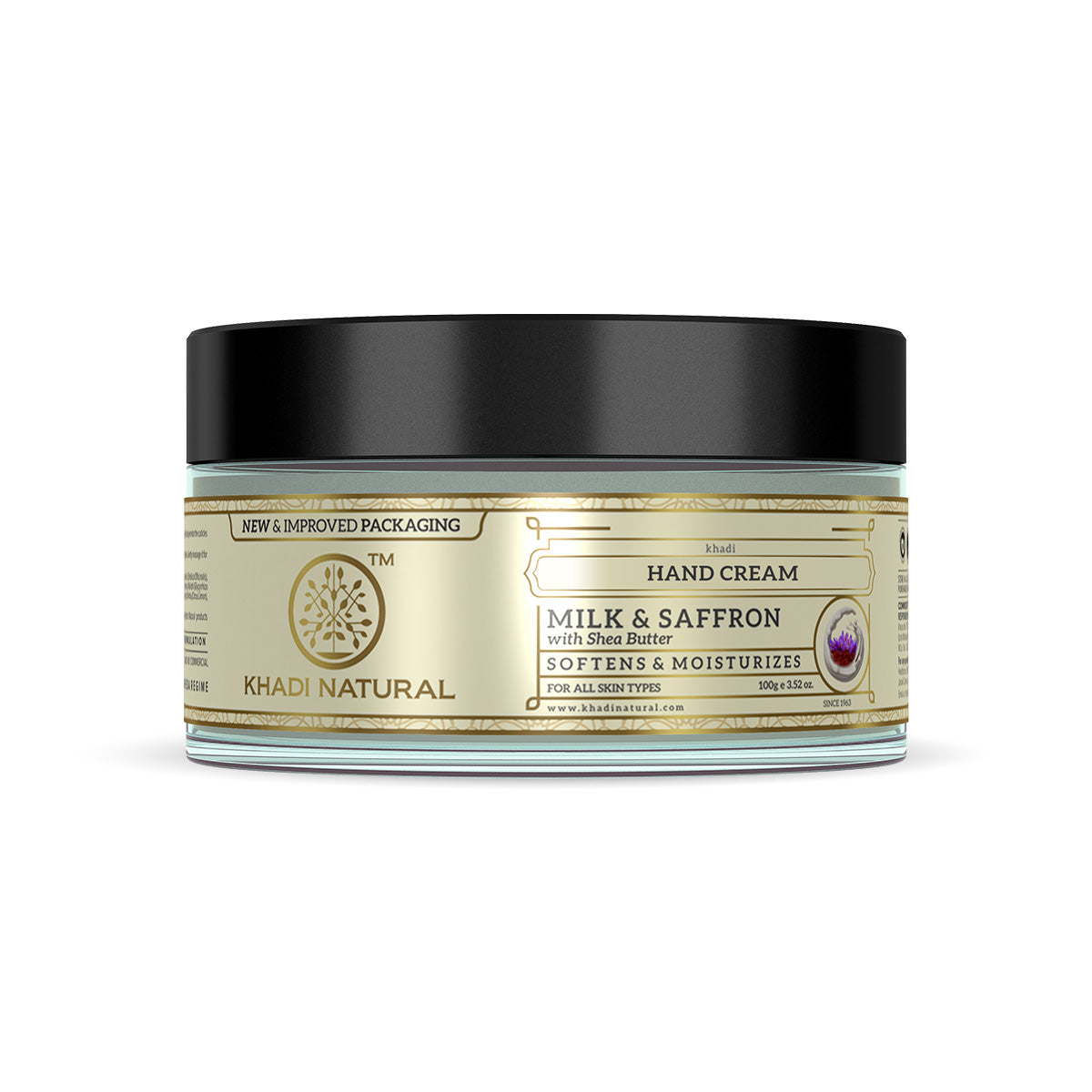 Hand Cream Milk & Saffron with Sheabutter 100gm