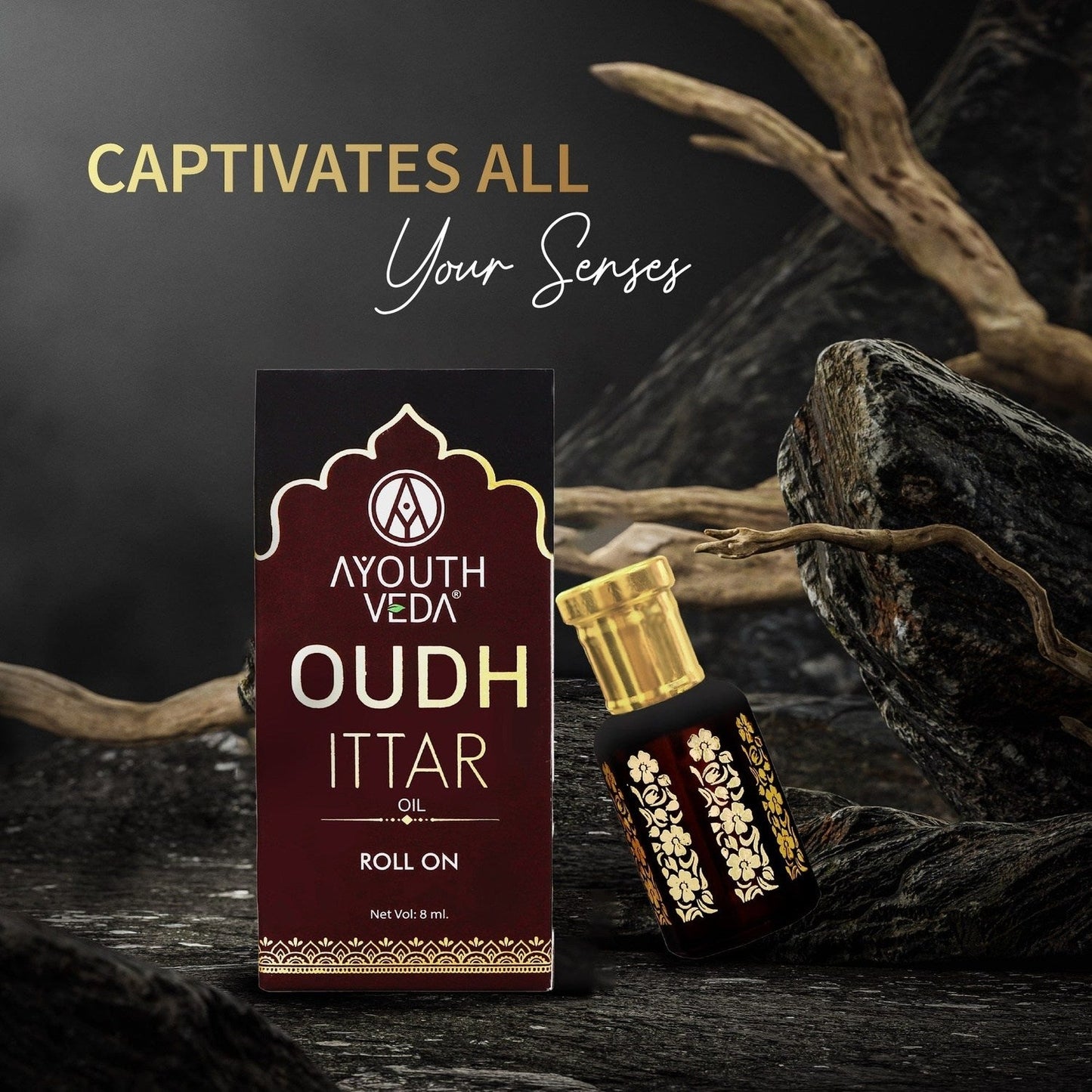 Oudh Ittar Roll On (Net Qty-8ml ) 8ml