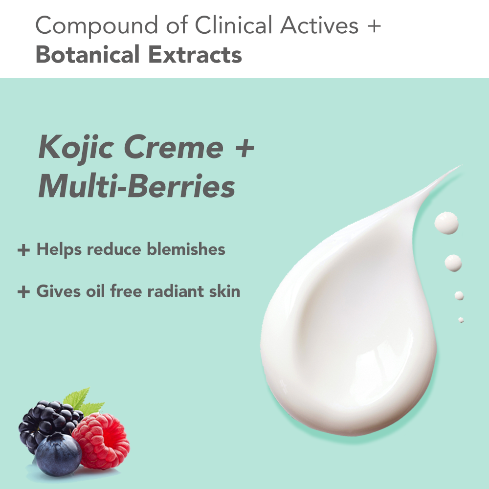 DermaBotanics Kojic acid + Multi berry Ampoule Crème 50 g