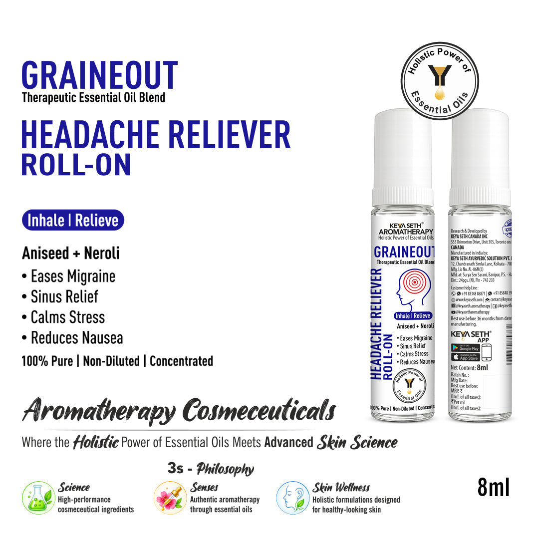 【Keya Seth】 Graineout Roll-On with Aniseed & Neroli Oils｜グレインアウト ロールオン（アニシード・ネロリ）｜8ml
