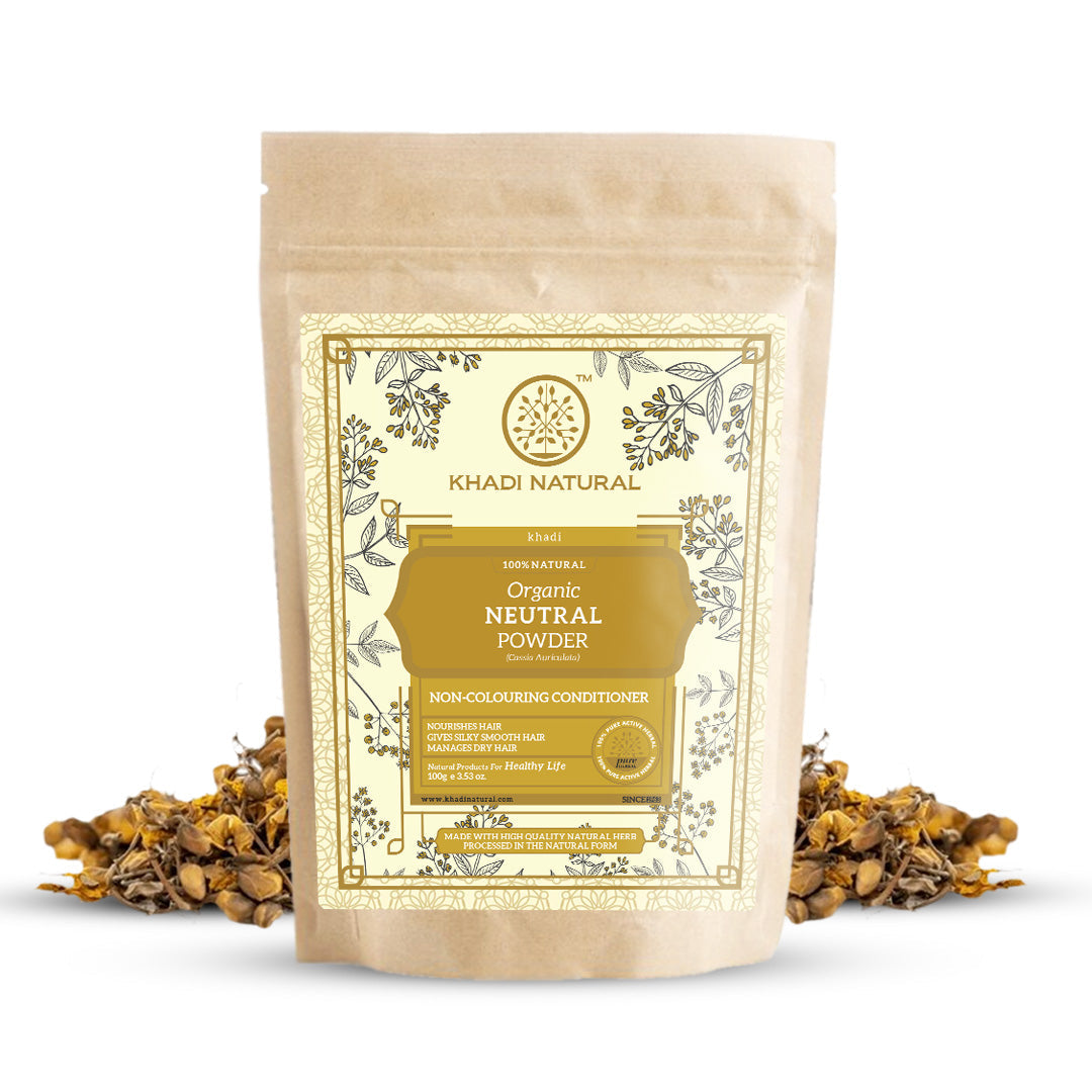 Organic Neutral Powder For Hair Care - 100% Natural 100gm