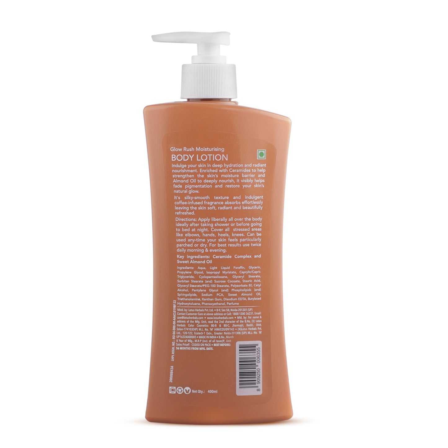 Glow Rush Moisturising Body Lotion 400 ml