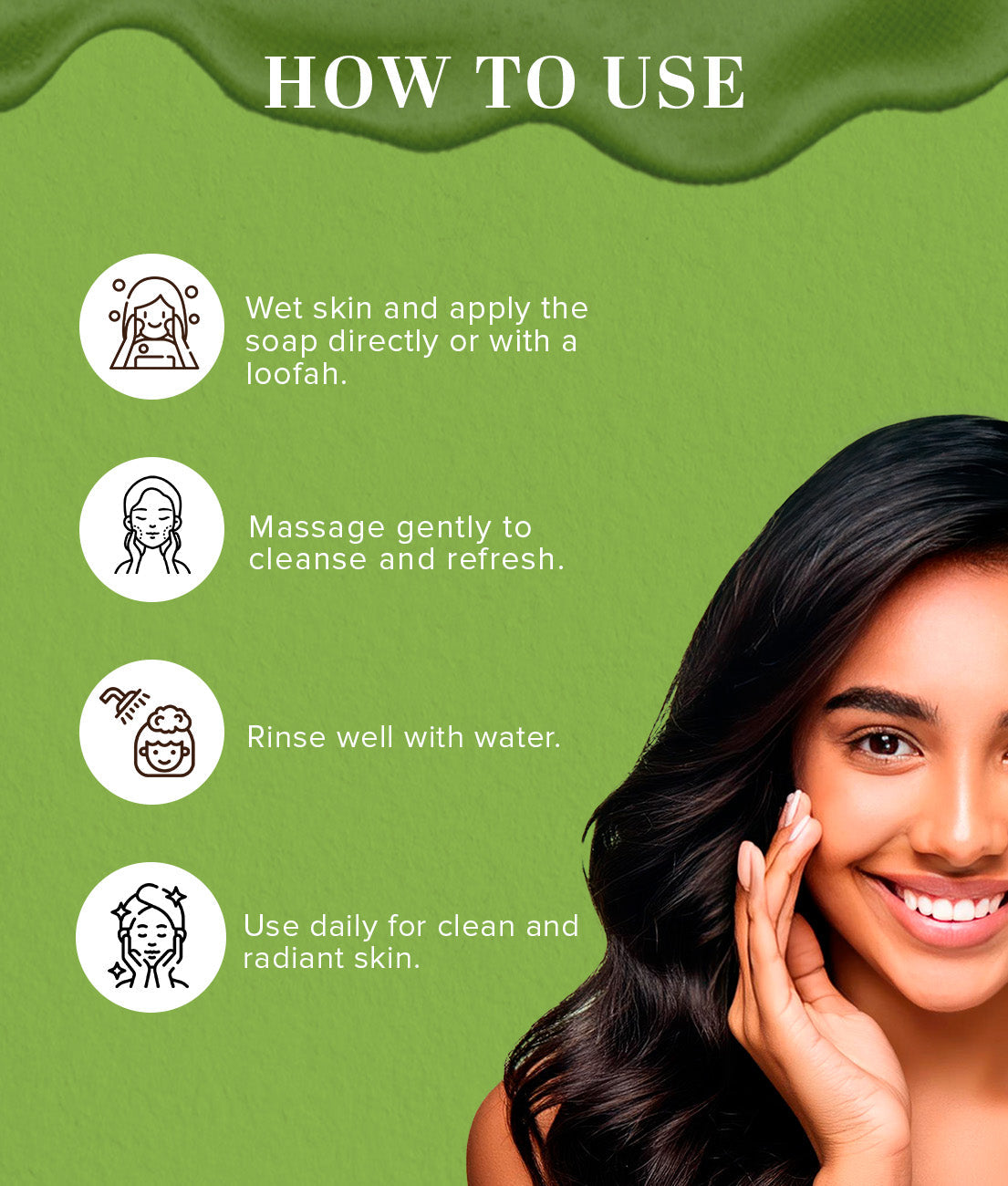 Herbal Avocado Soap Combo Pack Of 5 125gm Each