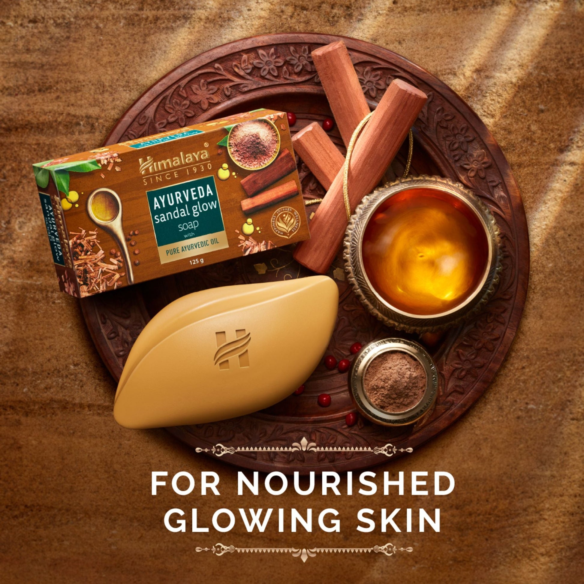 Himalaya Ayurveda Sandal Glow Soap 75g