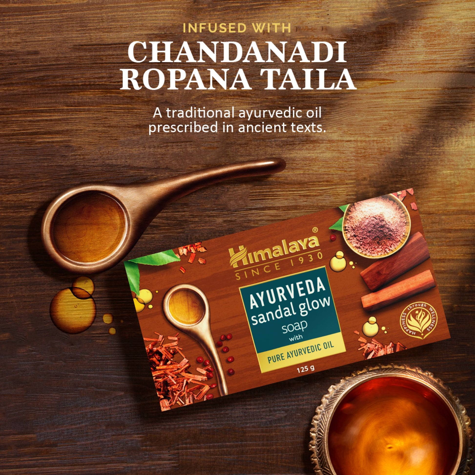 Himalaya Ayurveda Sandal Glow Soap 125g