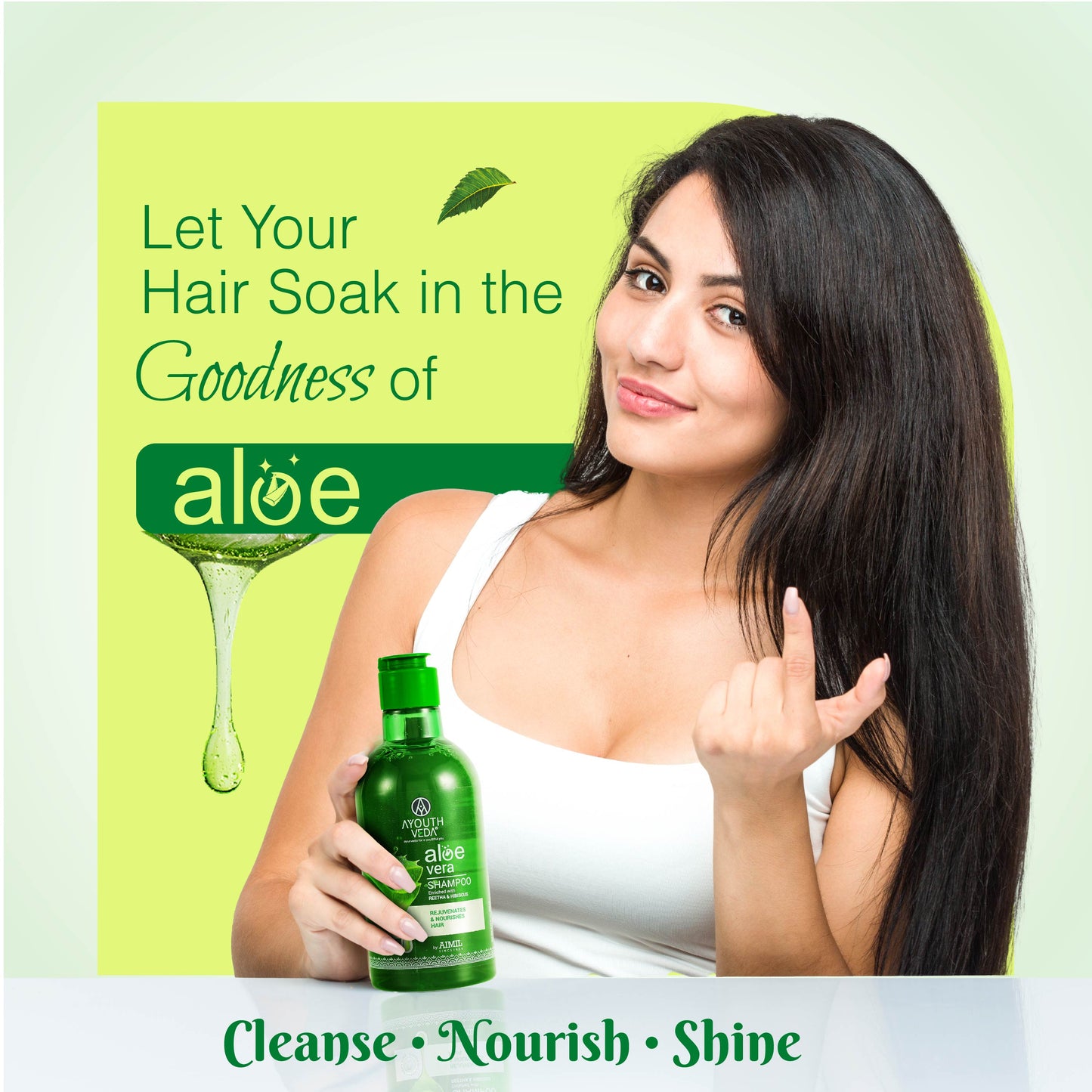 Aloe Vera Shampoo for Hair Fall, Dandruff & Itchy Scalp | Root-Cause Focused Scalp Care | Phytotherapy-Based Formula | Gentle Cleansing & Scalp-Balancing| Suitable for All Hair Types | Net Qty – 250 ml 250ml