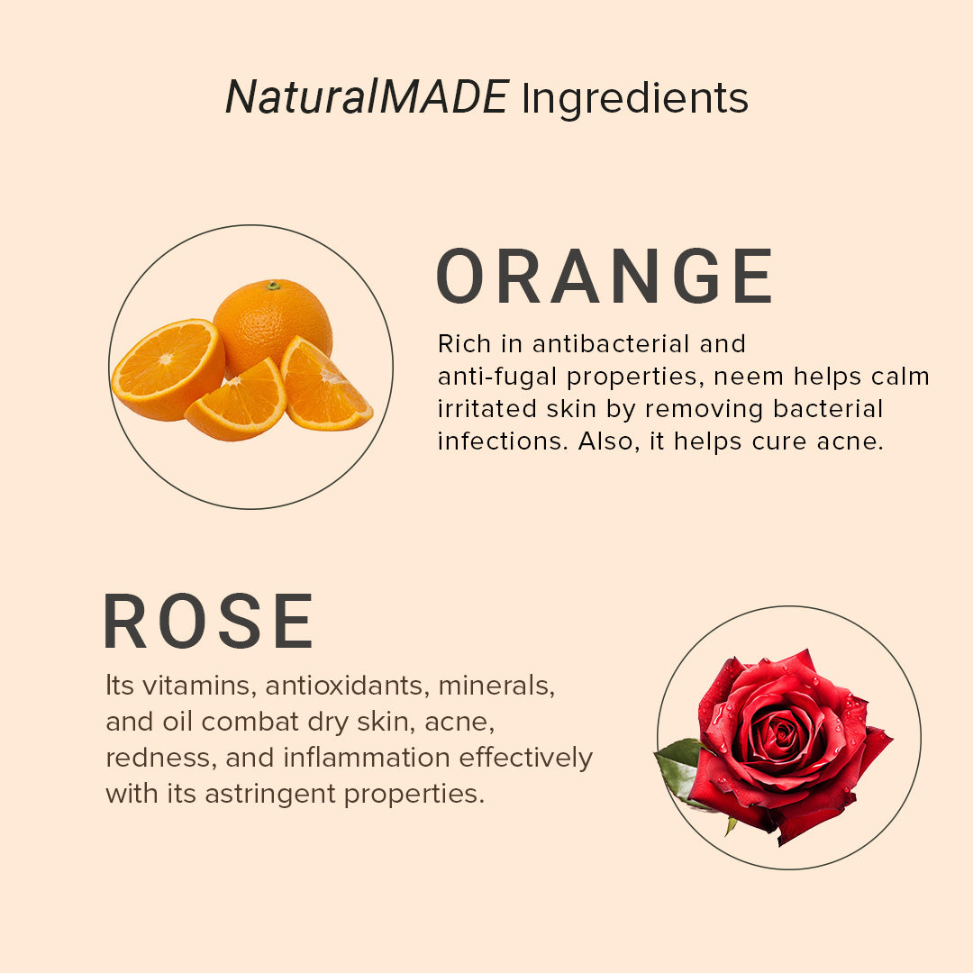 Rose & Orange Face Pack 100gm