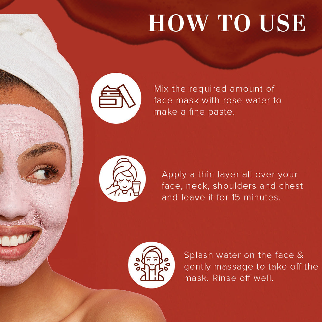 Rose Face Pack 100gm