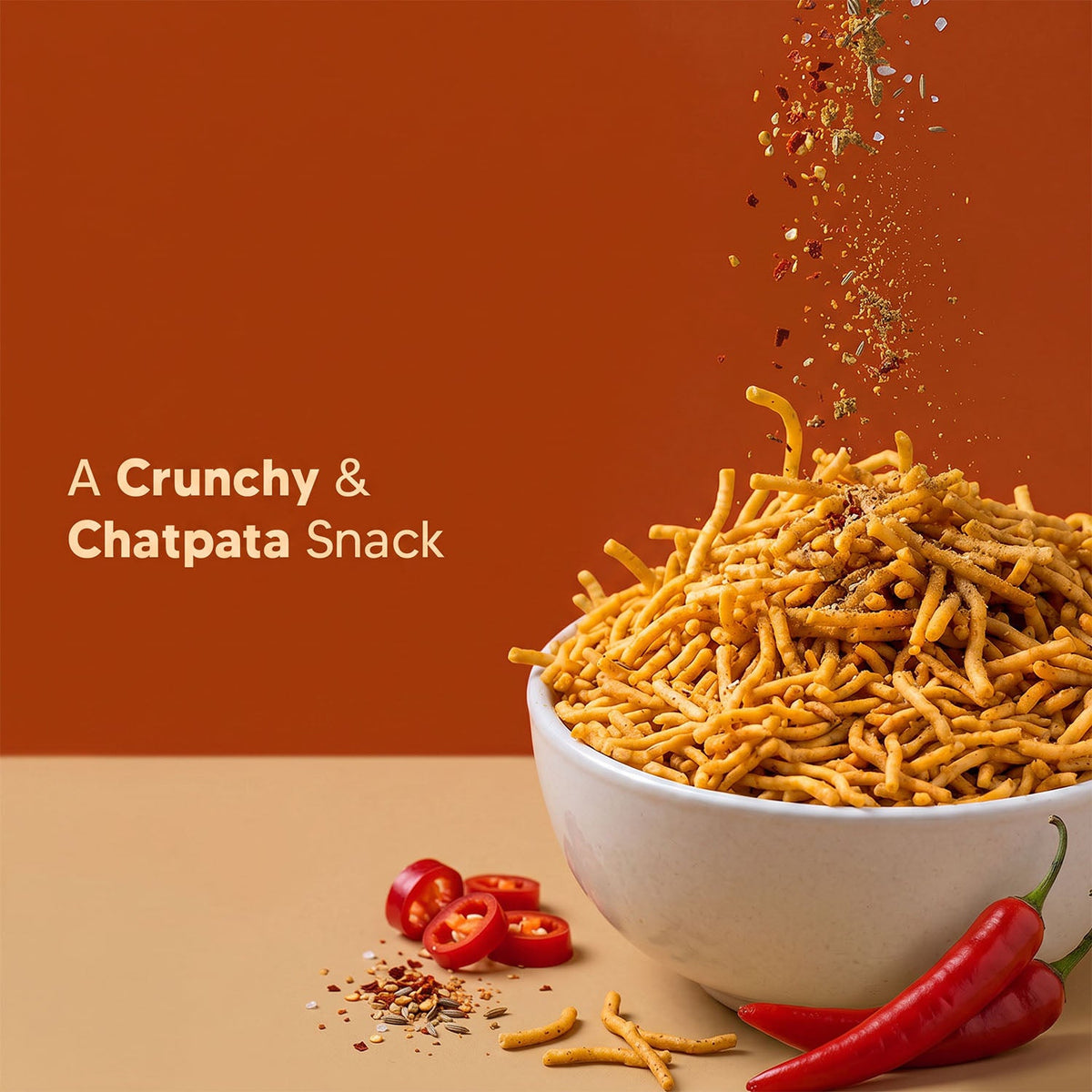 【Eat Better Co】 Protein Bhujia - Chilli Lime｜プロテイン ブジア チリライム｜100g