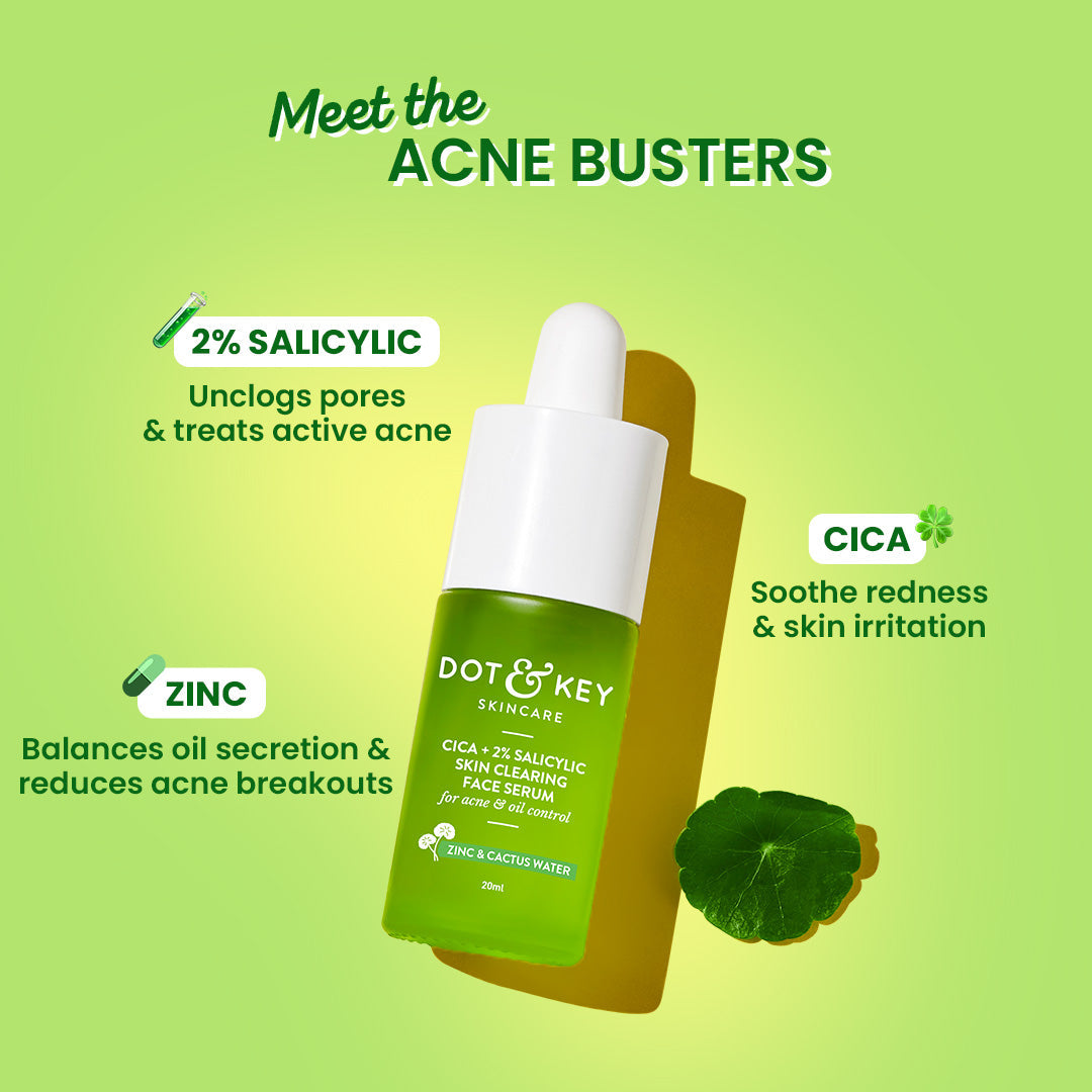 Cica + 2% Salicylic Acid Serum for Acne 20ml