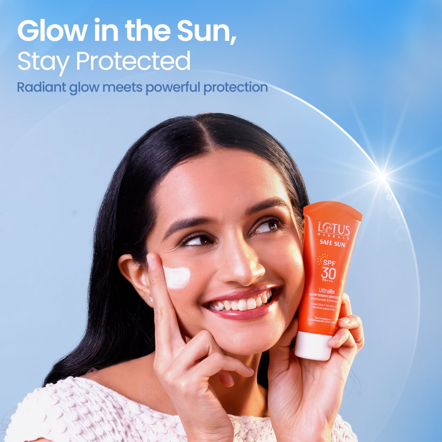 Safe Sun UltraRx Glow Essence Sunscreen SPF 30 50g