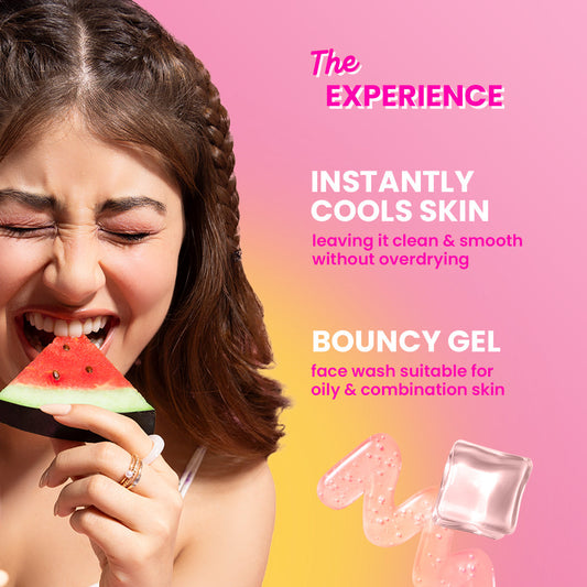 Watermelon Gel Face Wash(100g), Pack of 2 200ml