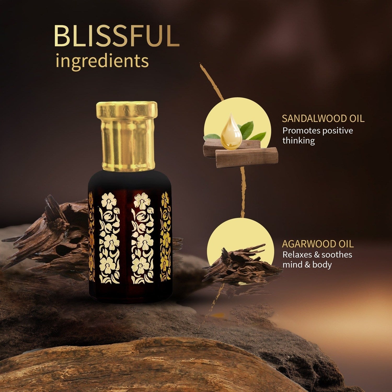 Oudh Ittar Roll On (Net Qty-8ml ) 8ml