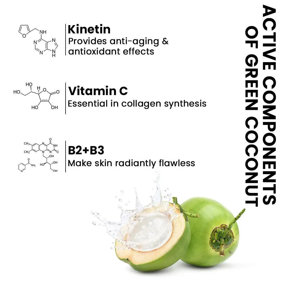 Hydrating & Brightening Skincare Routine Kit - Aloe Vera Face Wash, Green Coconut Toner, Brightening Serum, Whitening Cream & Umbrella SPF 60 Sunscreen for Radiant Skin 475ml
