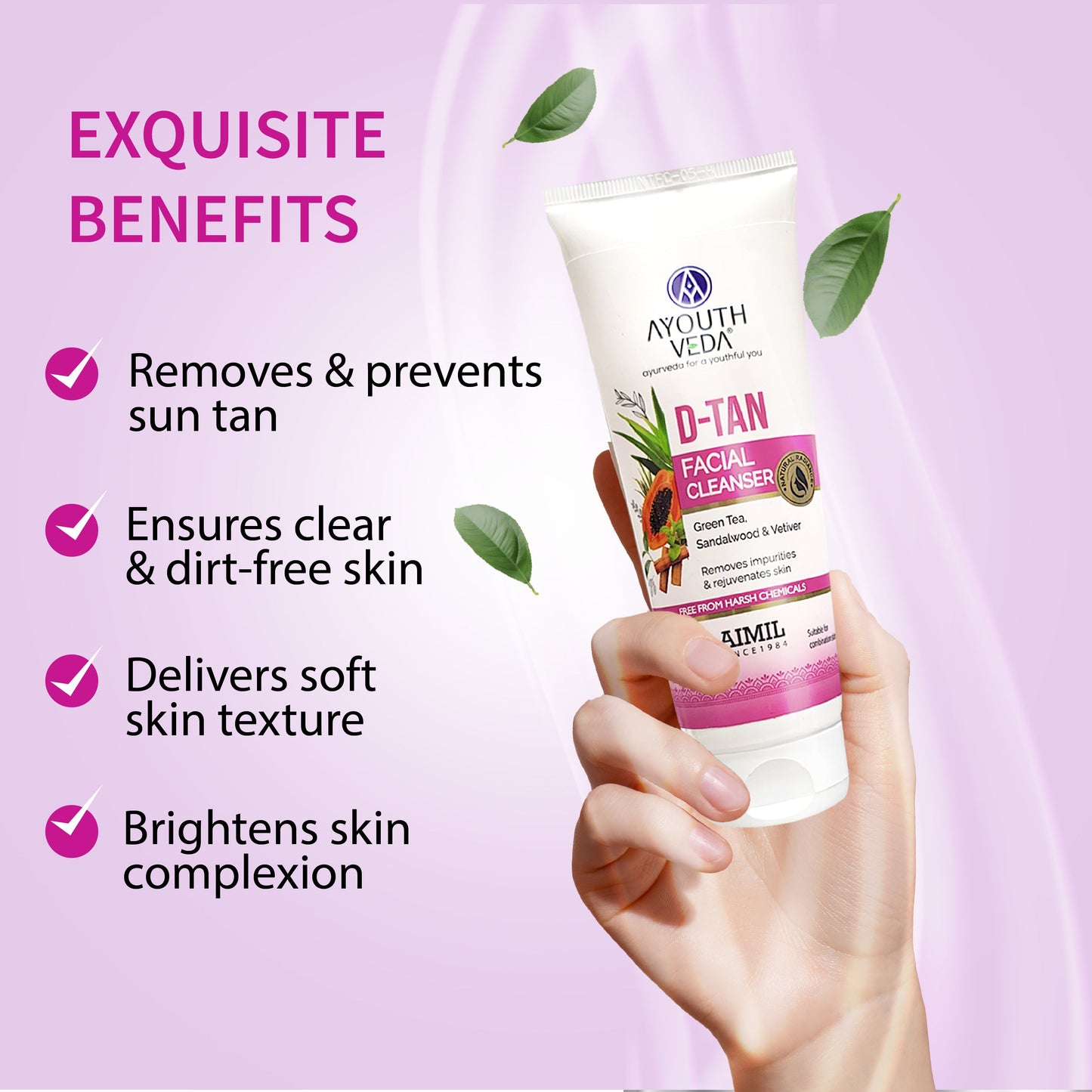 D-tan Serum 30 ml +  D-tan Cleanser 100g 30ml