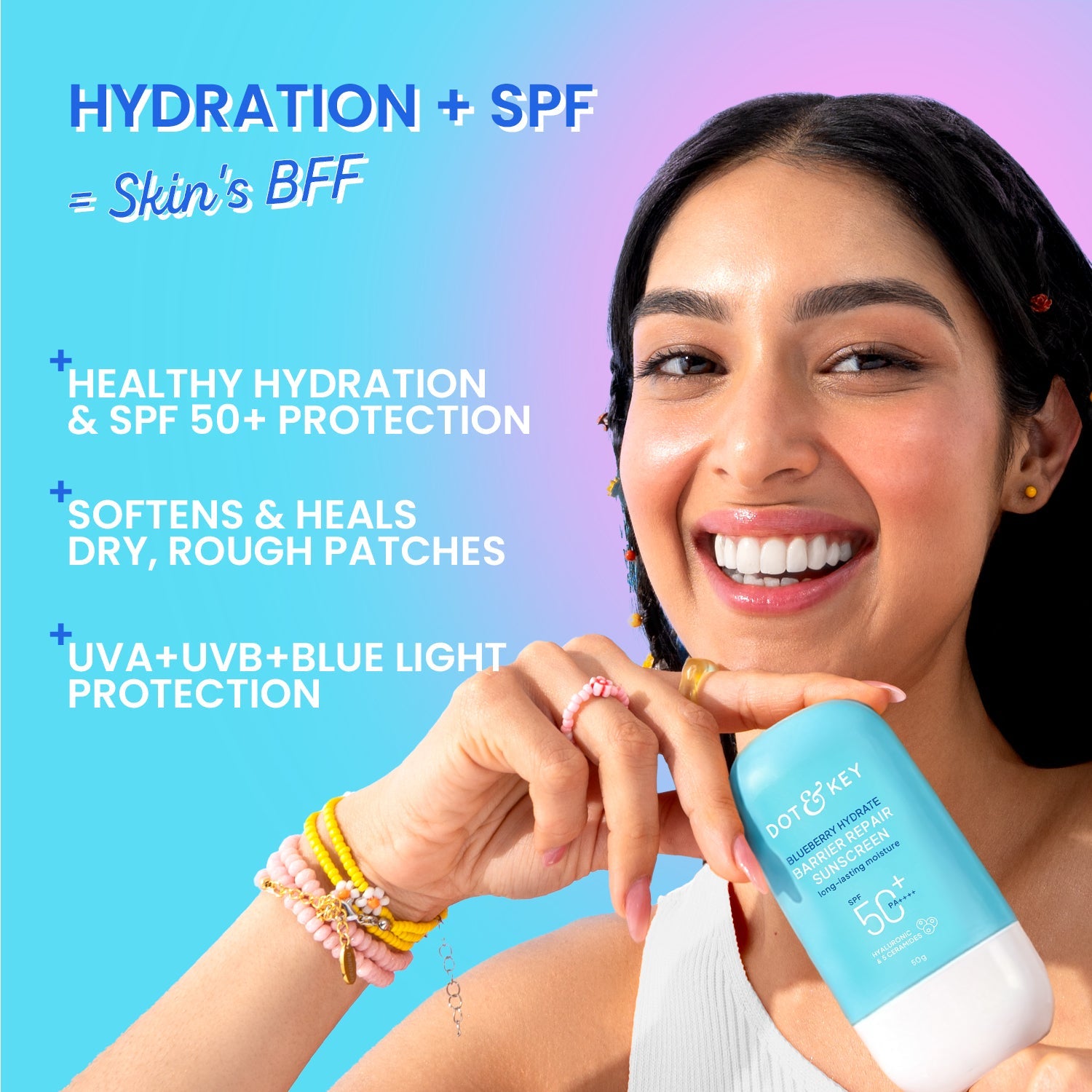 Barrier Repair Sunscreen, In-Vivo Tested SPF 50+ PA++++ 80g