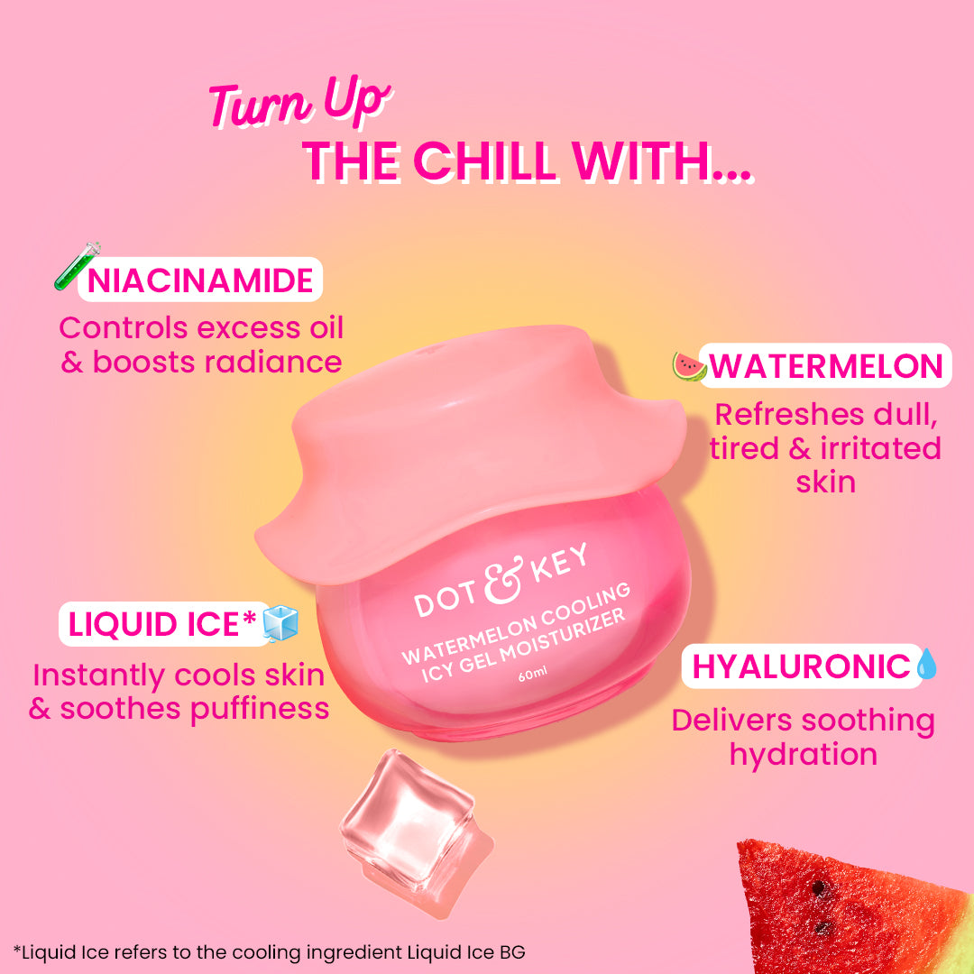 Watermelon Cooling Icy Gel Moisturizer With Hyaluronic 60g