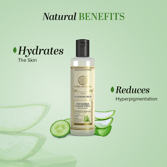Cucumber & Aloevera Cleansing Milk 210ml
