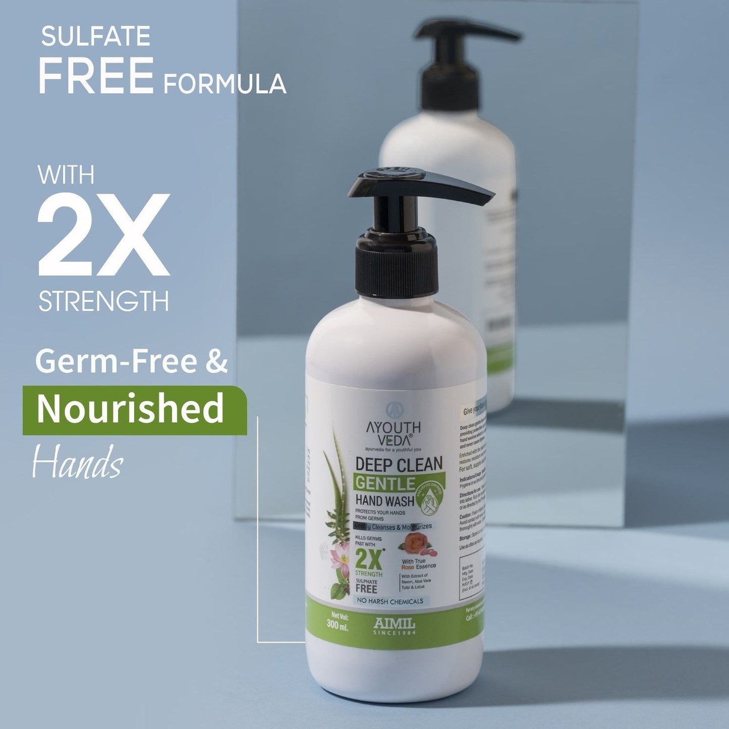 Deep Clean Gentle Hand Wash (Set of 2) (Net Qty -300 each) 700g