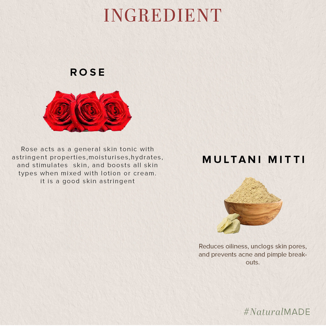 Rose Face Pack 100gm