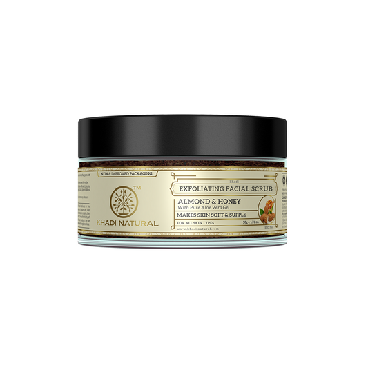Almond & Honey Facial Massage Gel with Scrub 50gm