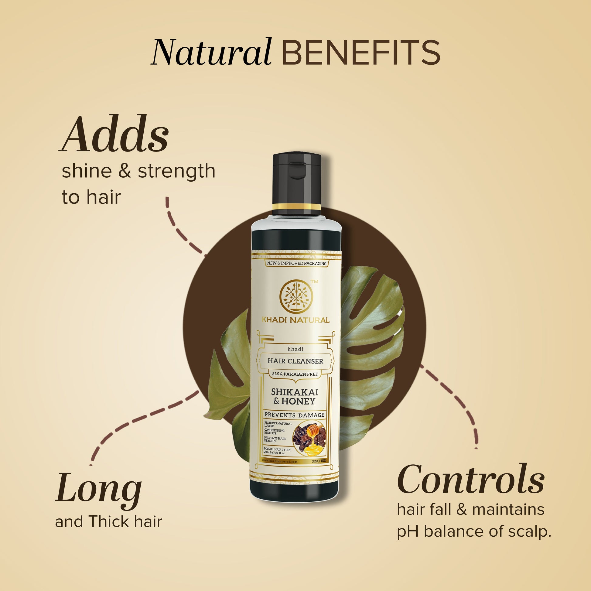 Shikakai & Honey Cleanser Combo SLS & Paraben Free Pack of 2 210ml Each