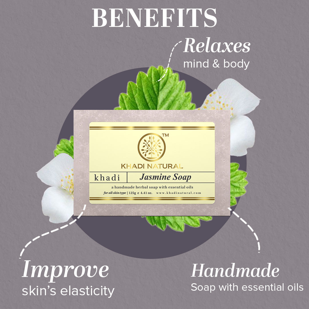 Herbal Jasmine Soap Combo Pack Of 8 125gm Each