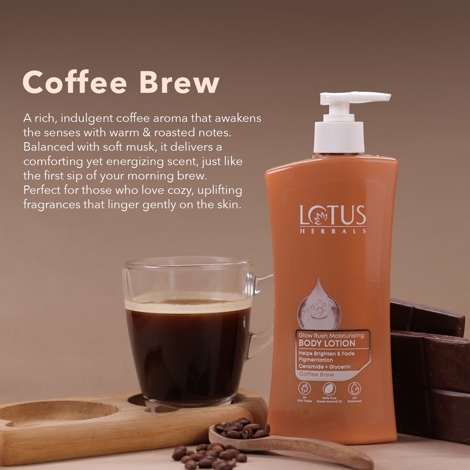 Glow Rush Moisturising Body Lotion 400 ml