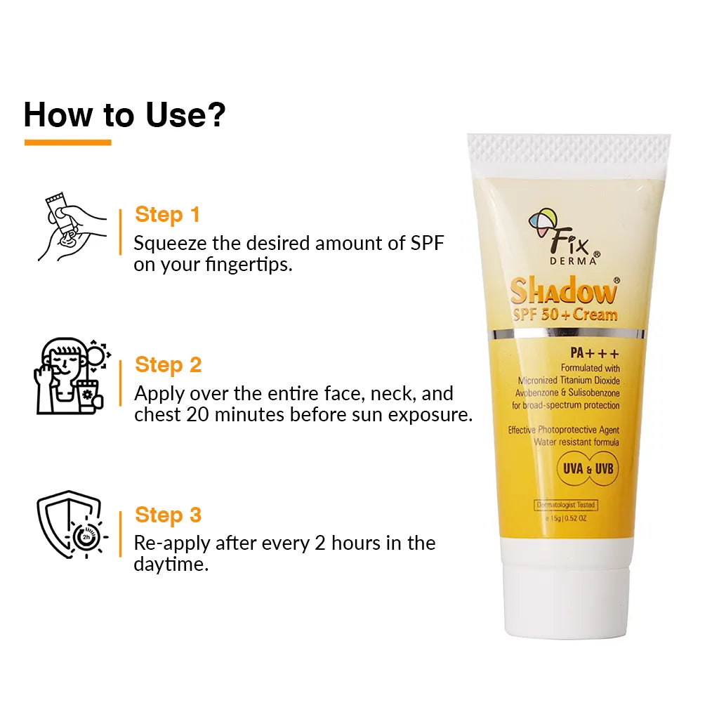 Shadow SPF 50+ Cream 15g 15g