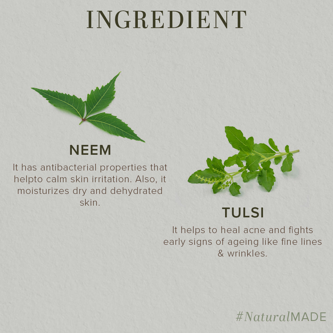 Neem-Tulsi Soap Combo Pack Of 8 125gm Each