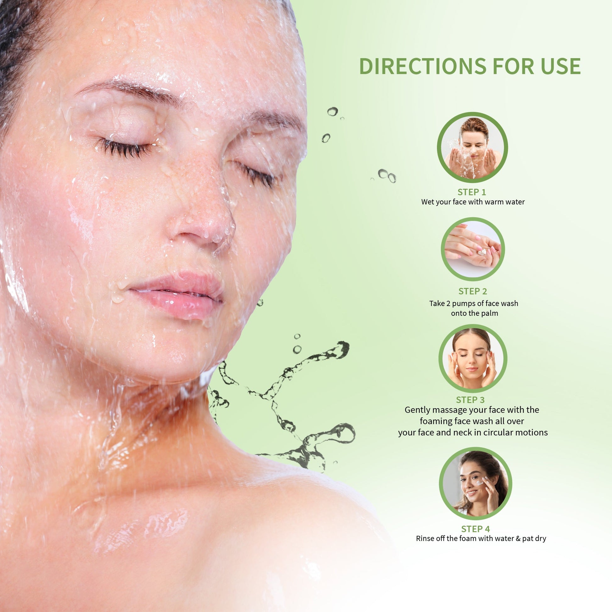 Deep Clean Foaming Face Wash With Ultra-Refreshing Formula ( Net Qty-100ml ) 100ml