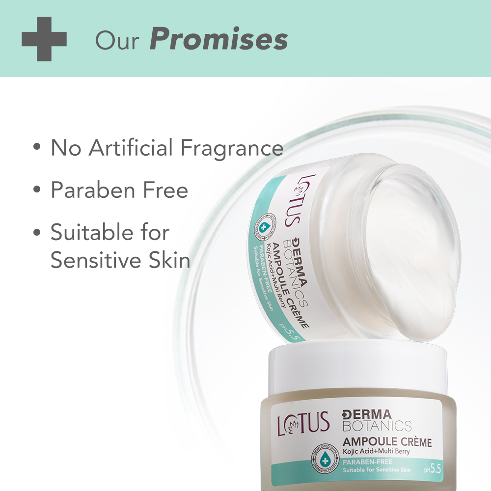 DermaBotanics Kojic acid + Multi berry Ampoule Crème 50 g