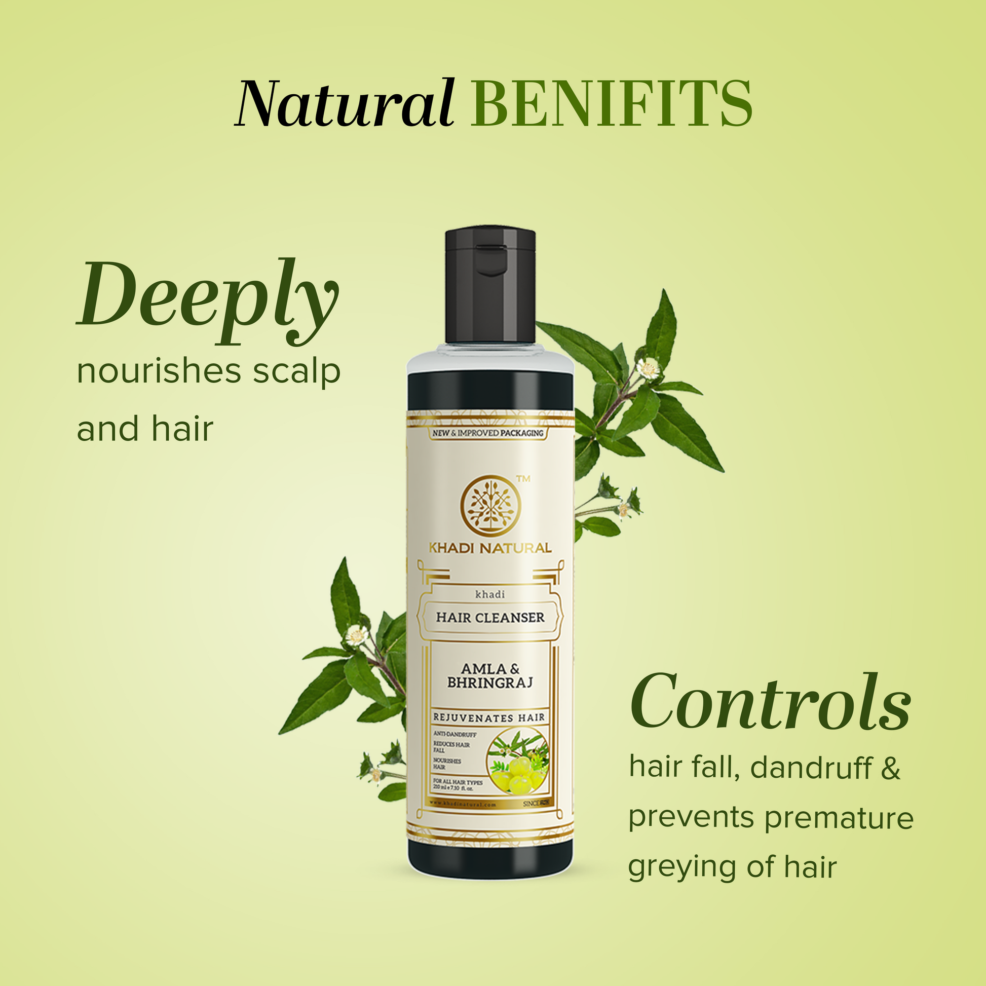 Amla & Bhringraj Hair Cleanser 1