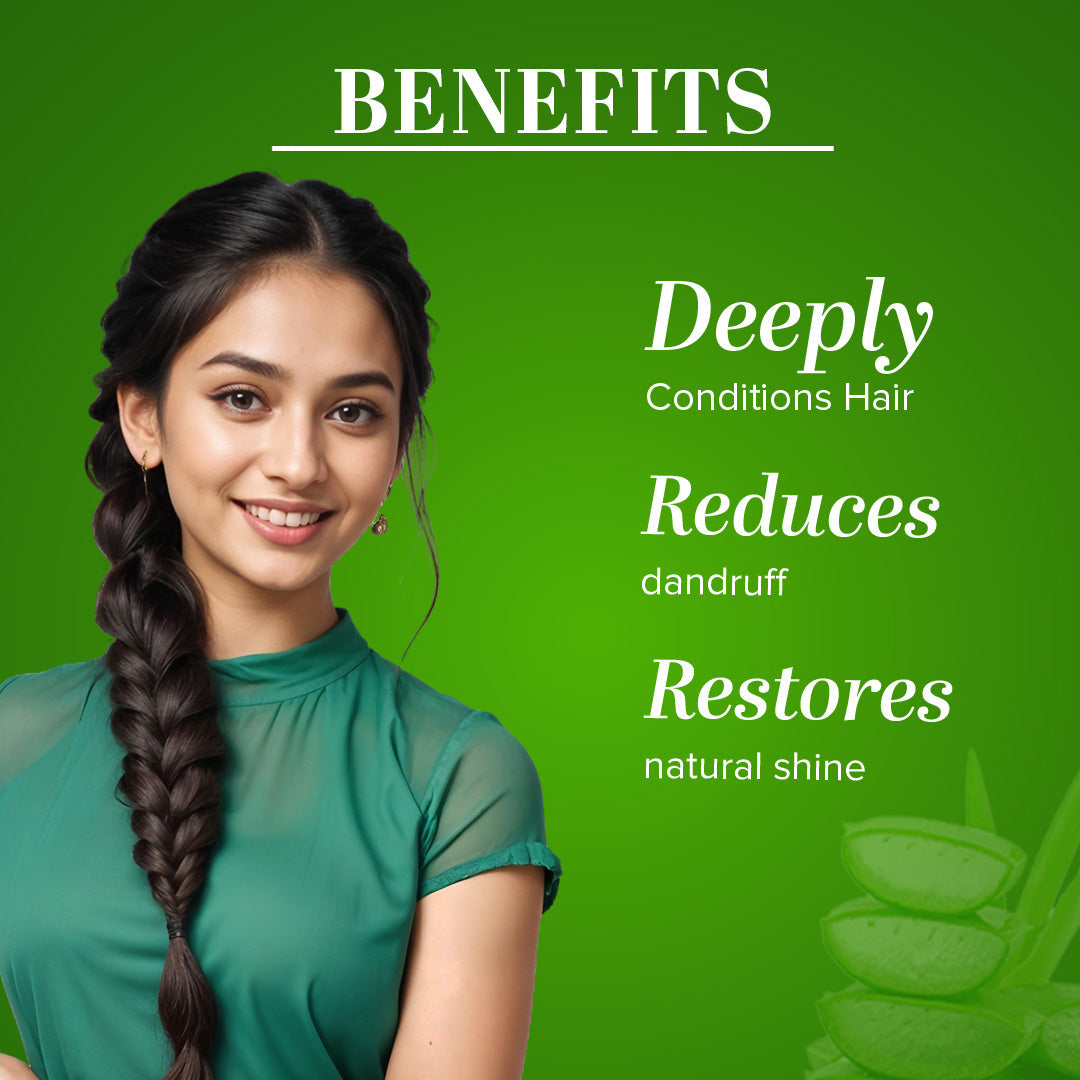 Neem & Aloe Vera Hair Mask - SLS, Paraben & Color Free 200gm