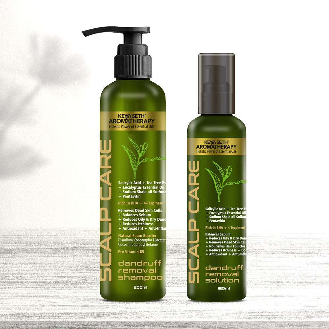 Tea Tree Essential Oil DIY Hair Growth Kit for Hair Growth, Reduces Dandruff, Soothes Scalp Itching, Deeply Moisturizes & Strengthens Roots 210ml