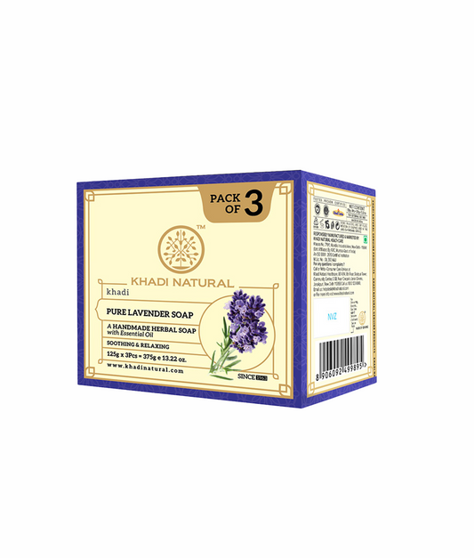 Herbal Pure Lavender Soap Combo Pack Of 3 125gm Each