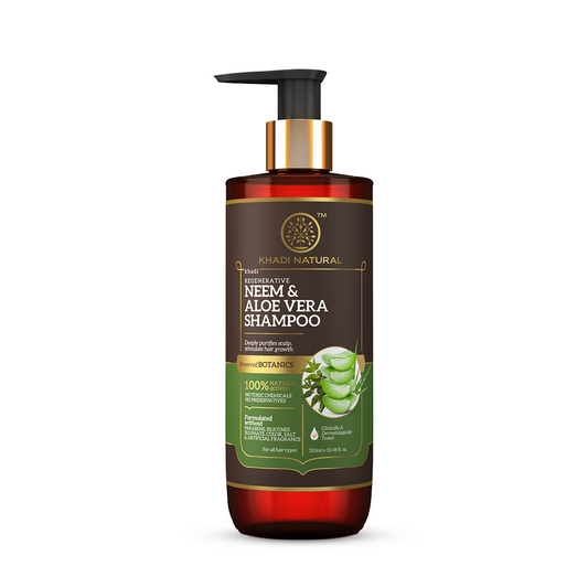 Neem & Aloe Vera Hair Cleanser - Paraben, Silicones, Sulphate, Color, Salt & Artificial Fragrance Free 310ml