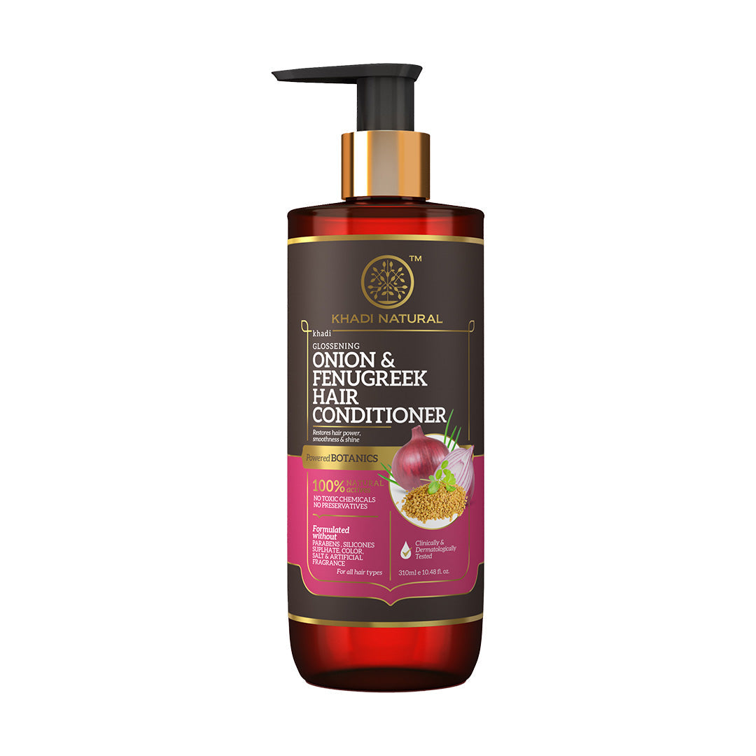 Onion & Fenugreek Hair Conditioner - Paraben, Silicones, Sulphate, Color, Salt & Artificial Fragrance Free 310ml