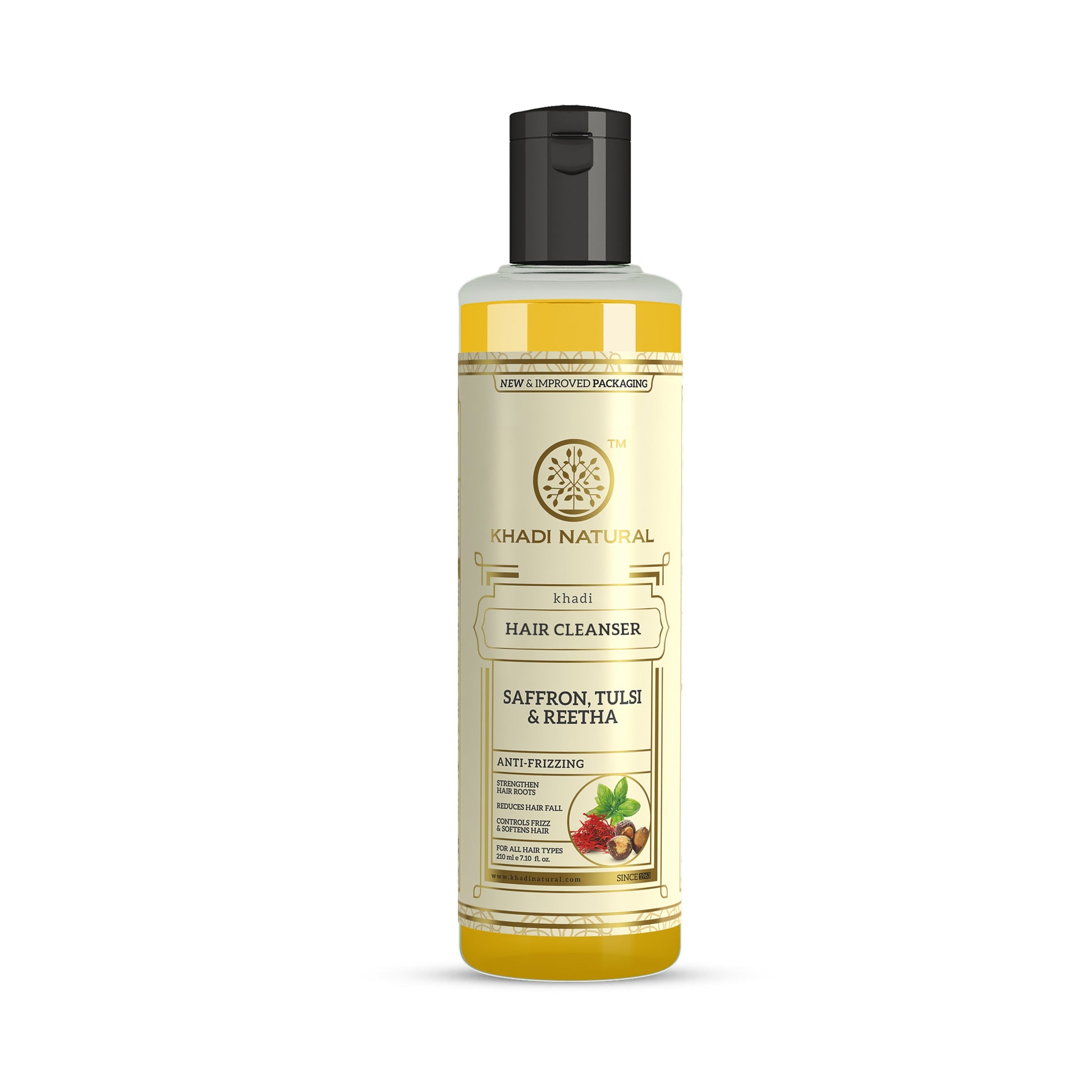 Saffron Tulsi & Reetha Hair Cleanser 210ml