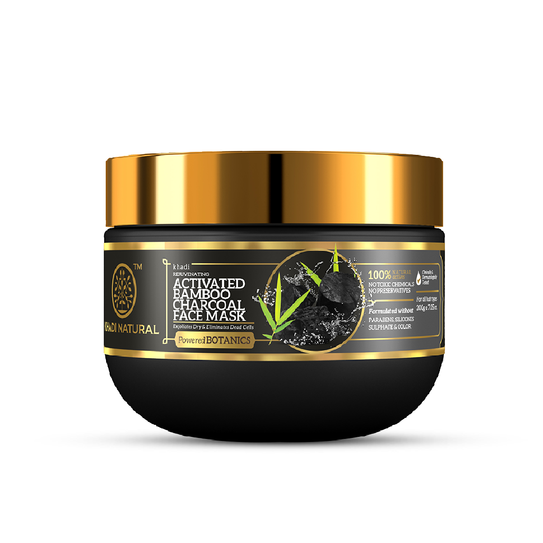 Activated Bamboo Charcoal Face Mask 200gm