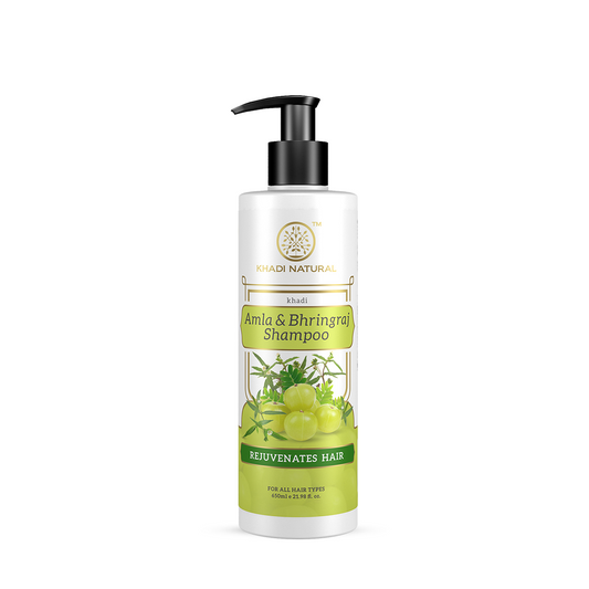Amla & Bhringraj Hair Shampoo For Control Dandruff & Hair Fall 650ml