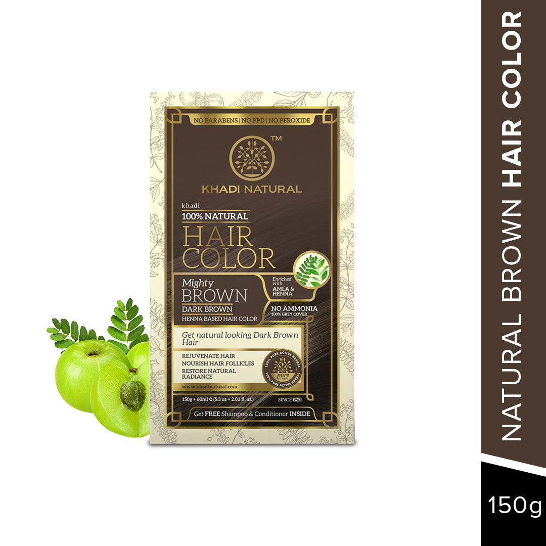 Mighty Brown Hair Color 150gm