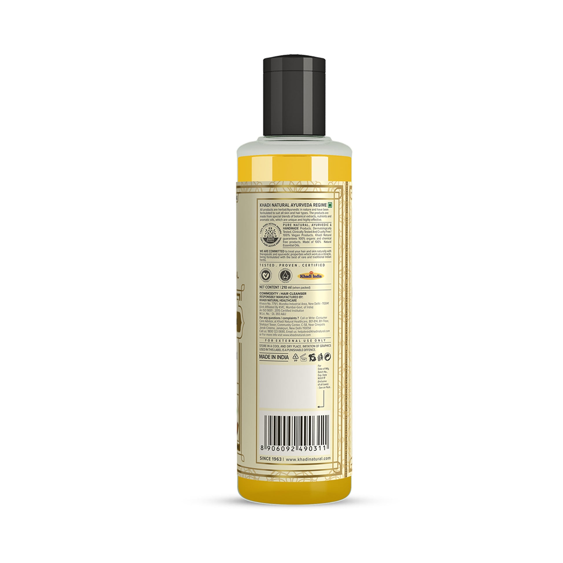Saffron Tulsi & Reetha Hair Cleanser 210ml