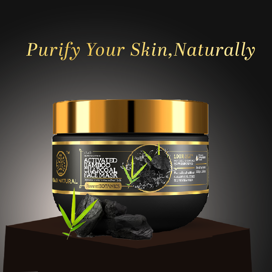 Activated Bamboo Charcoal Face Mask 200gm