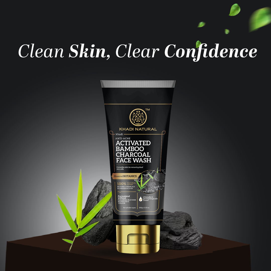 Activated Bamboo Charcoal Face Wash 100gm