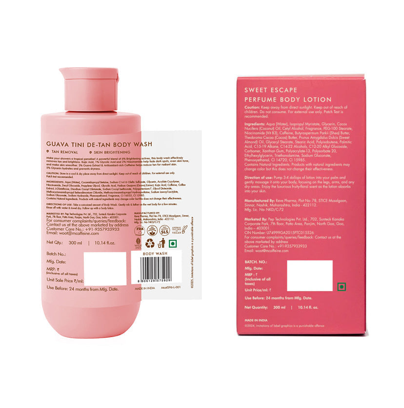 De-Tan and Brightening Duo