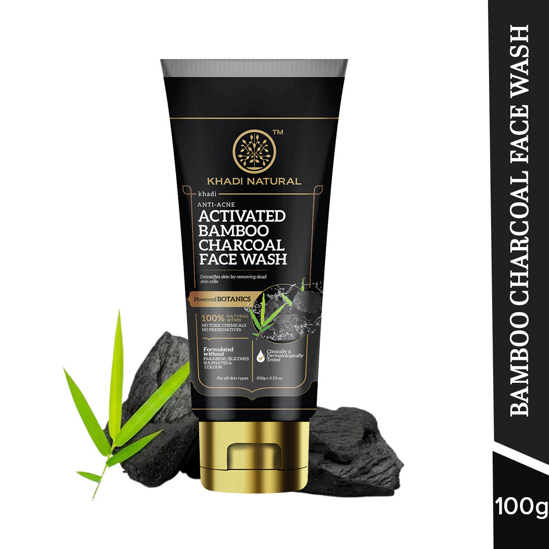 Activated Bamboo Charcoal Face Wash 100gm
