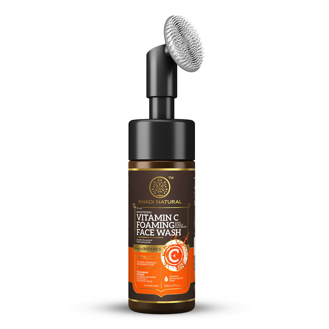 Vitamin C Foaming Face Wash Within - Built Face Brush 150ml