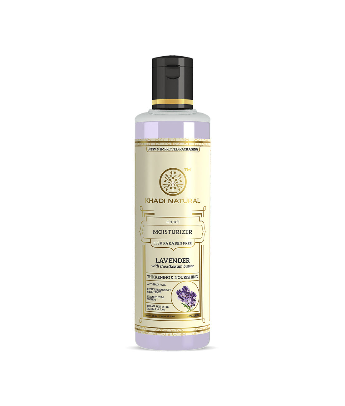 Lavender Moisturizer with Sheabutter - Paraben Free 210ml