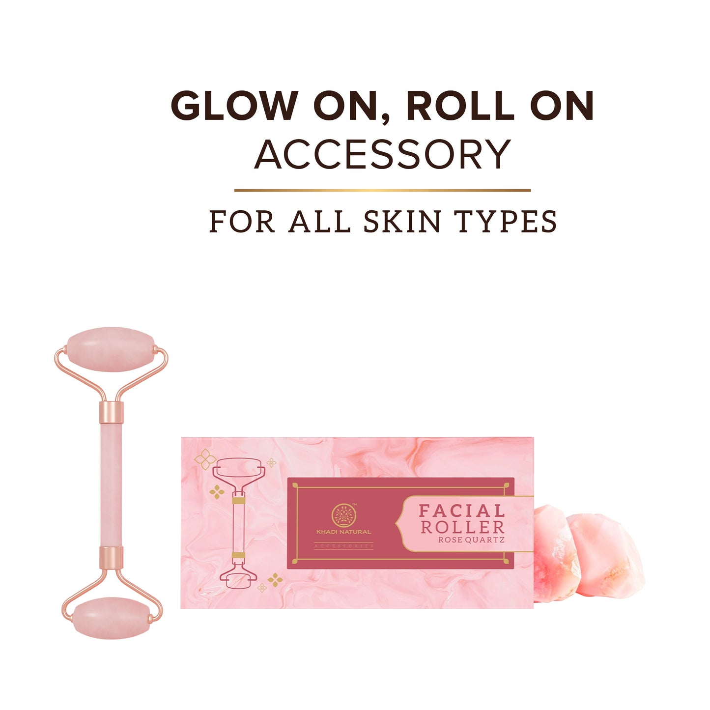 Rose Quartz Facial Roller